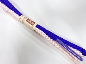 未使用品　正絹　手組帯締め